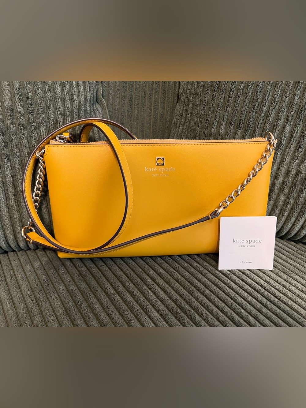 kate spade Yellow Crossbody Bag